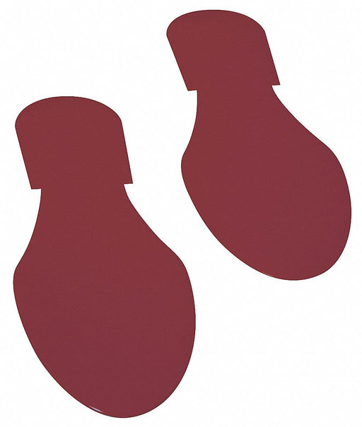K3735 Floor Tape Brown 3.5 inx9.5 in Foot PK50
