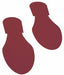 K3735 Floor Tape Brown 3.5 inx9.5 in Foot PK50