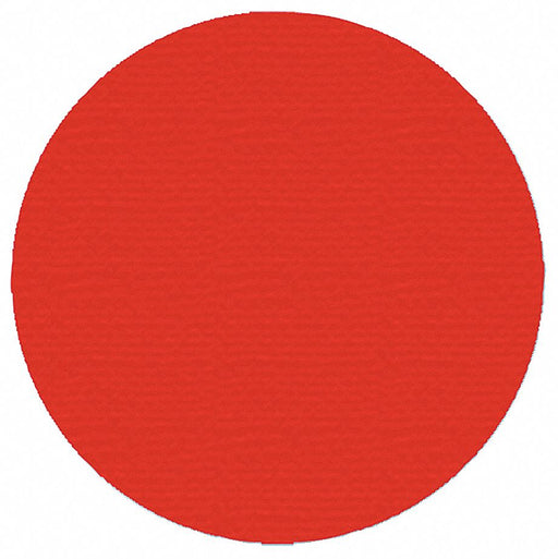 K3733 Floor Tape Red 2.69 Dia Circle PK200