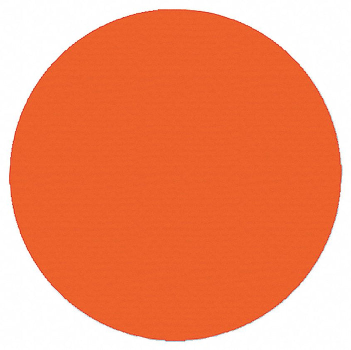 K3733 Floor Tape Orange 2.69 Dia Circle PK200