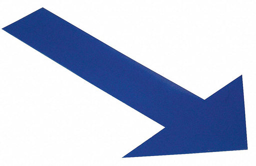 K3732 Floor Tape Blue 6 inx10 in Arrow PK50