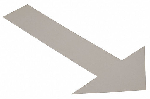 K3732 Floor Tape Gray 6 inx10 in Arrow PK50