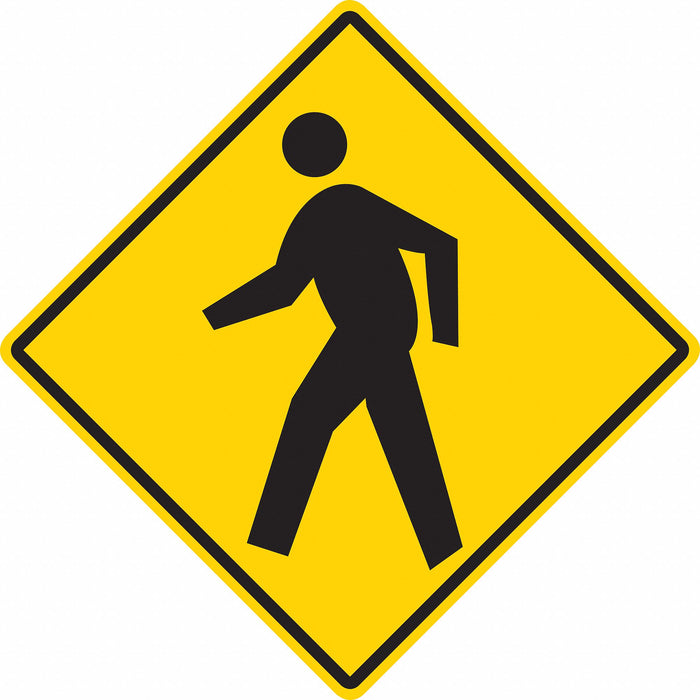 Floor Sign 16 in x 16 in