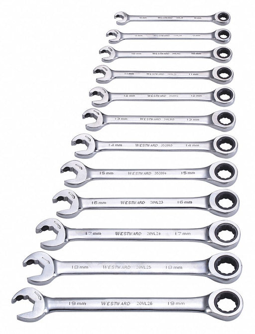 Combo Wrench St Steel Chrome Standard