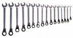 Combo Wrench St CV Steel Chrome Offset