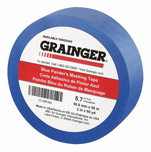 Painters Masking Tape 2 W 60 yd L Blue