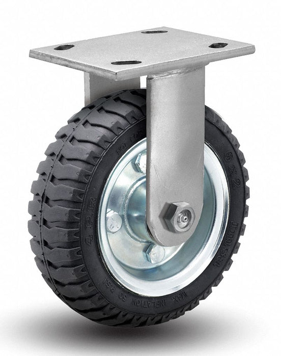 Plate Caster Rigid Polyurethane 7 1/4 H