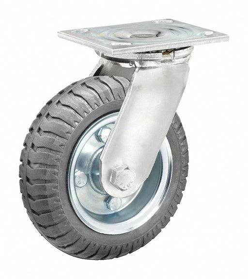 PlateCaster Swivel Polyurethane 10 1/8 H