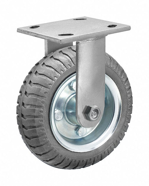 Plate Caster Rigid Polyurethane 10 1/8 H