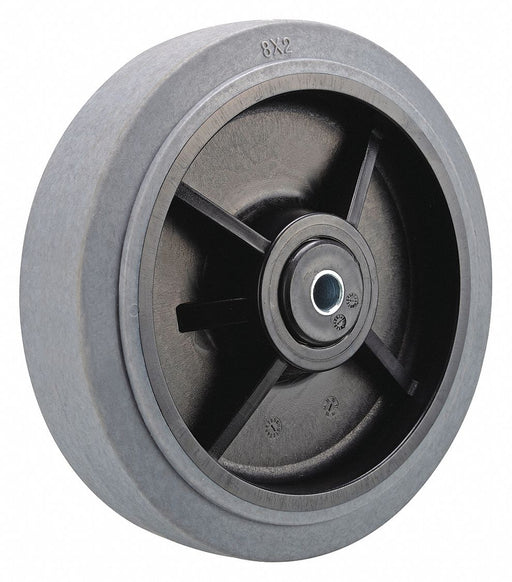 Caster Wheel 8 dia 500 lb Gray