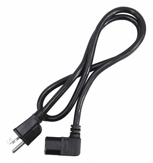 PC Power Cord 3 ft Black 16 AWG