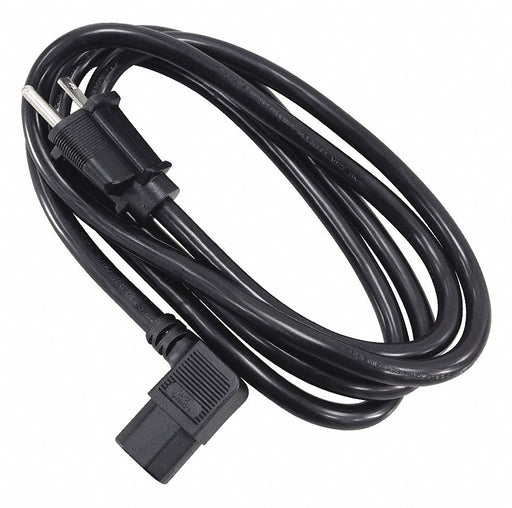 PC Power Cord 6 ft Black 18 AWG