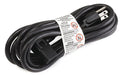 PC Power Cord 10 ft Black 16 AWG