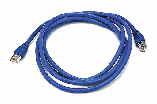 M3405 Patch Cord Cat 6A Booted Blue 7.0 ft.
