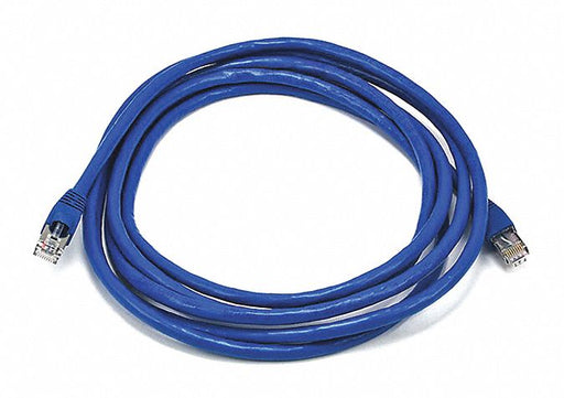 M3405 Patch Cord Cat 6A Booted Blue 10 ft.