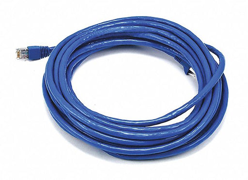 M3405 Patch Cord Cat 6A Booted Blue 25 ft.