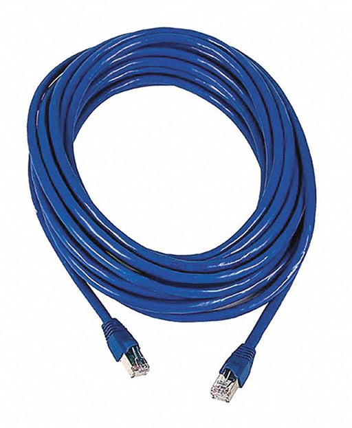 M3405 Patch Cord Cat 6A Booted Blue 30 ft.