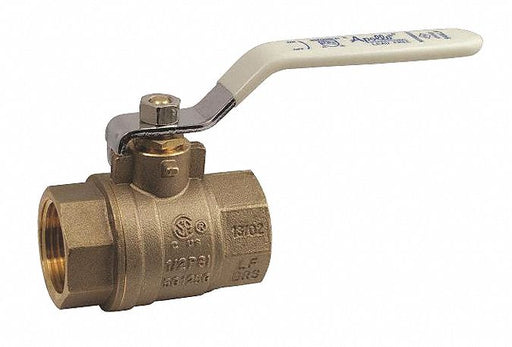 Manual 2-Way Ball Valve Sweat Brass