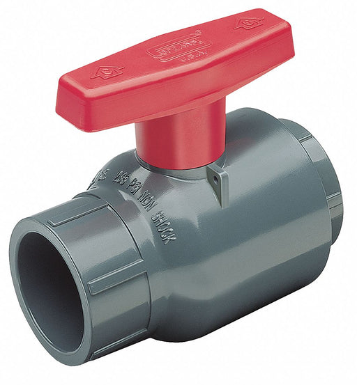 Manual 2-Way Ball Valve Socket PVC
