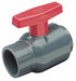Manual 2-Way Ball Valve Socket PVC