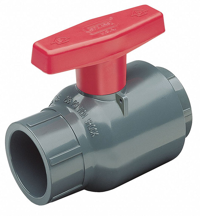 Manual 2-Way Ball Valve Socket PVC