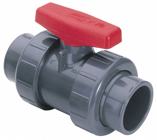 Manual 2-Way Ball Valve Socket PVC