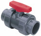 Manual 2-Way Ball Valve Socket PVC