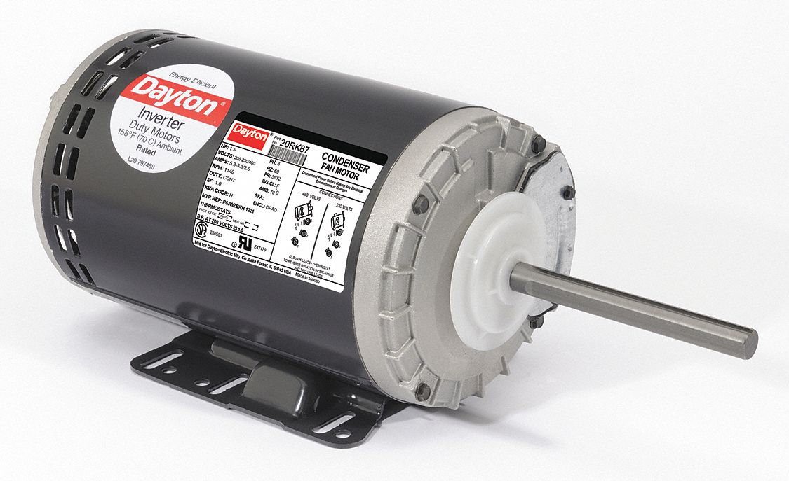 Condenser Fan Motor 1 1/2 hp