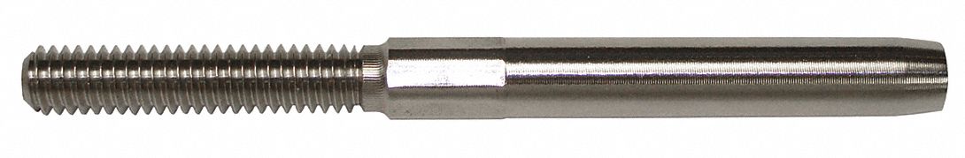 Wire Rope Stud #10-24 RH Thread 3/32 in