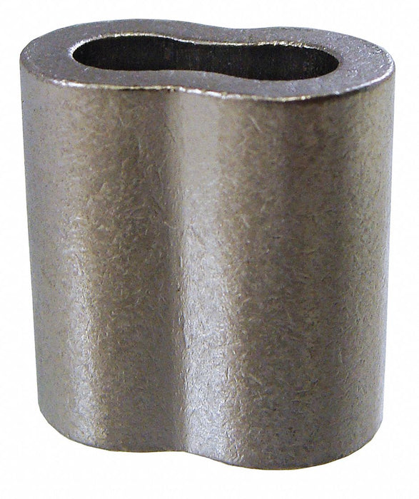 Wire Rope Oval Sleeve 1/16 in Copper