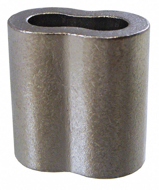 Wire Rope Oval Sleeve 1/16 in Copper
