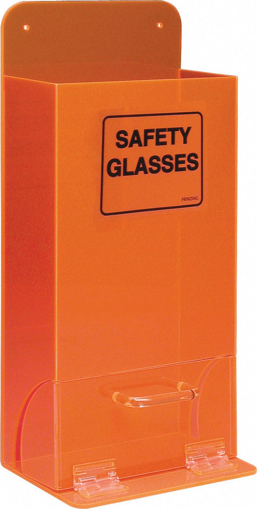 EyewearDispenser Orange Acrylic