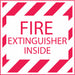 Vinyl Label 4 in x 4 in Vinyl PK5