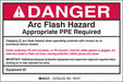 Permanent Adhesive Label 4 in x 6 in PK5