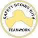 Hard Hat Emblem Labl 2in. Dia Vinyl PK4