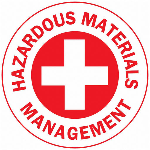 Hard Hat Emblem Labl 2in. Dia Vinyl PK4