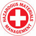 HardHatLabel Vinyl Circle White PK4