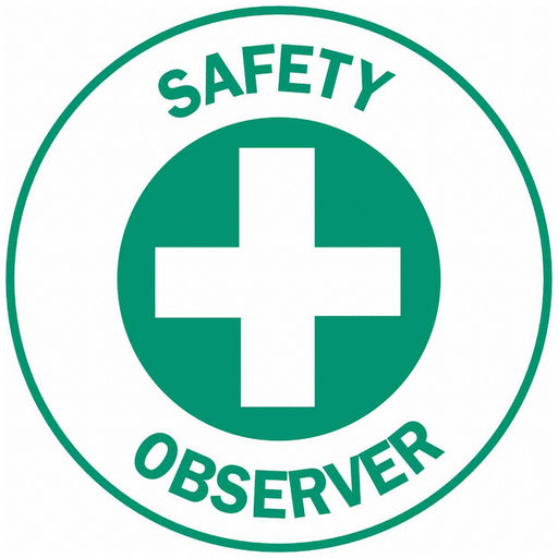 Hard Hat Emblem Labl 2in. Dia Vinyl PK4
