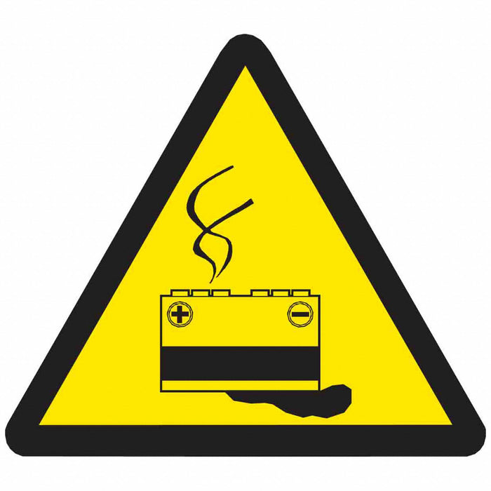 Warning Labels 4inHx4inW Vinyl PK10