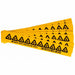 Warning Labels 1/2inHx1/2inW Vinyl PK10