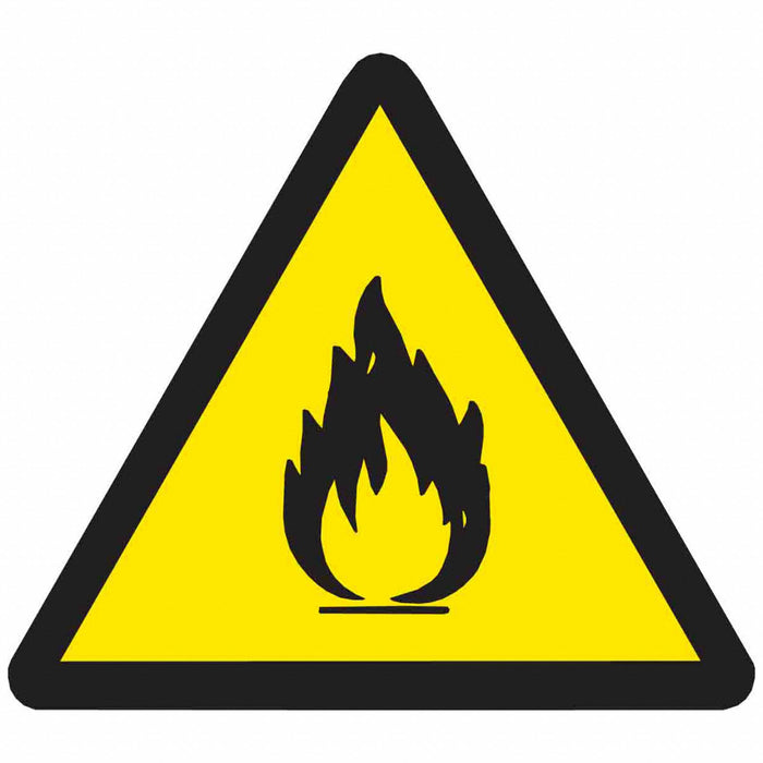 Warning Labels 4inHx4inW Vinyl PK10