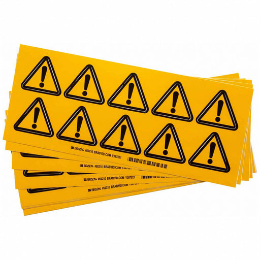Warning Labels 2inHx2inW Vinyl PK10