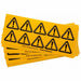 Warning Labels 2inHx2inW Vinyl PK10