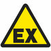 Label PS Vinyl 1inHx1inW Expl Atmos PK10