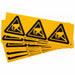 Warning Labels 4inHx4inW Vinyl PK10