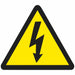 Warning Labels 1/2inHx1/2inW Vinyl PK10