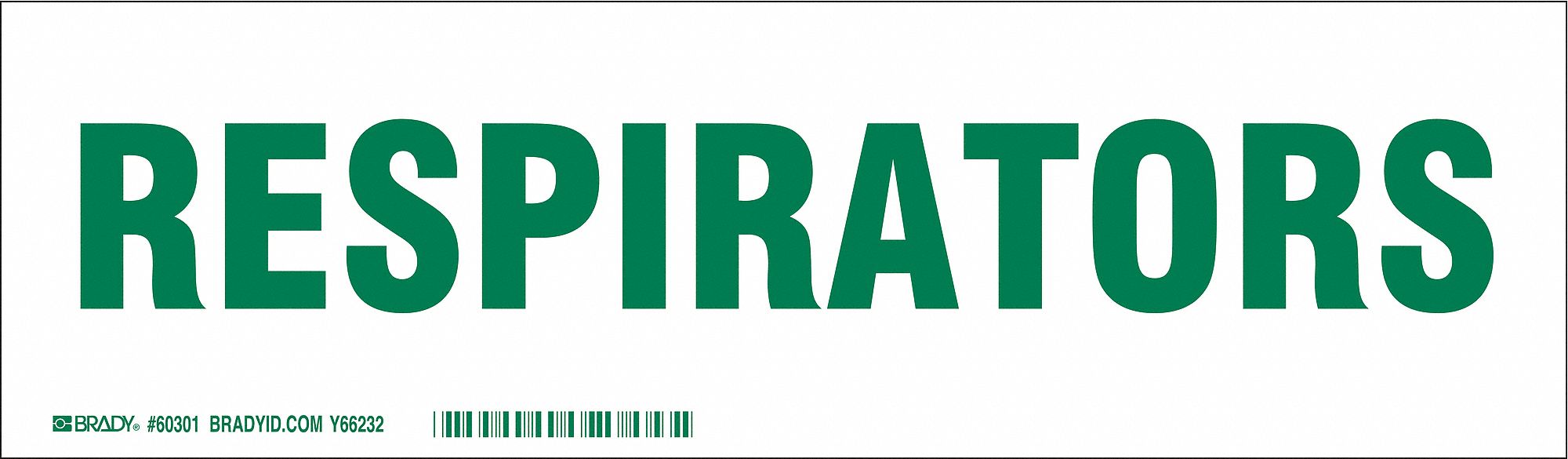 Label 3 1/2 in x 12 in Polyester