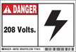 Label 3 1/2 inx5 in Polyester PK5