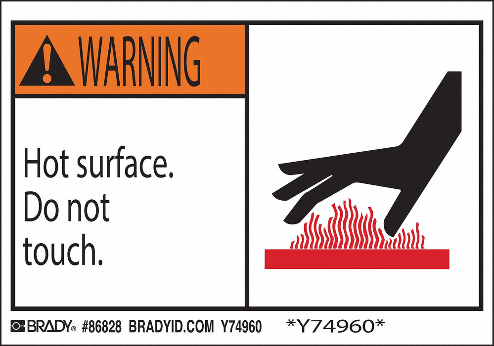 Label 3 1/2 inx5 in Polyester PK5
