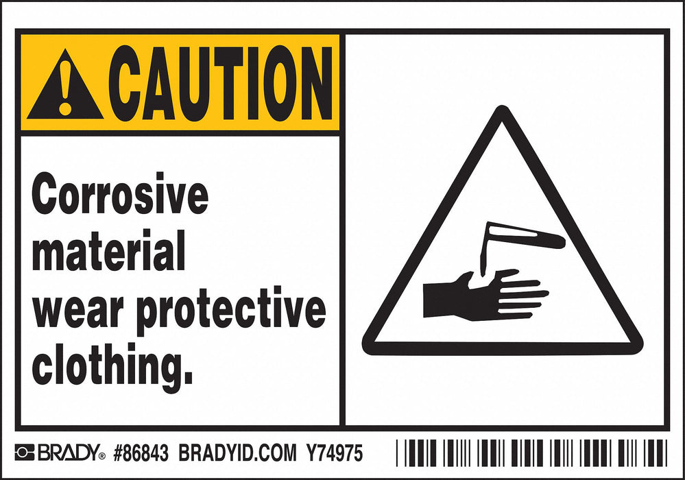 Label 3 1/2 in x 5 in Polyester PK5